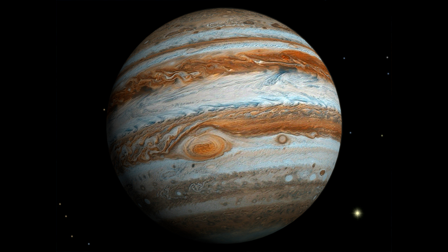 Miden potentes vientos de hasta 1,450 kilómetros por hora en Júpiter