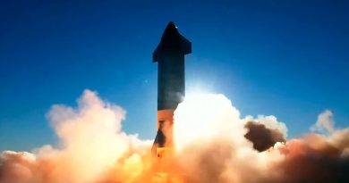 El cohete Starship de Space X se estrella durante el aterrizaje