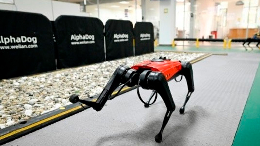 Conoce a los AlphaDog: perros robóticos con inteligencia artificial y conectividad a velocidad 5G
