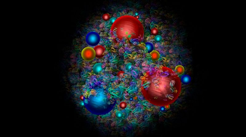 La antimateria en el interior del protón