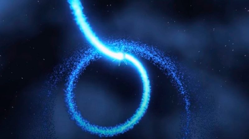 Captan misteriosa emisión de radio proveniente de un faro cósmico gigante