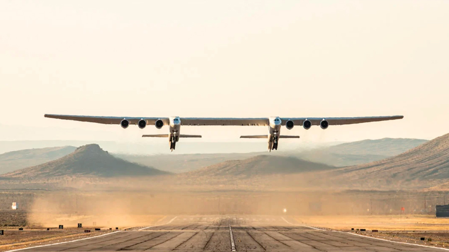 El avión más grande del mundo realiza su segundo vuelo de prueba