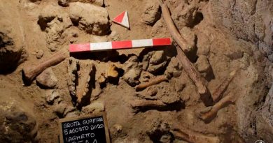 Encuentran evidencia de nueve neandertales en una cueva de Italia
