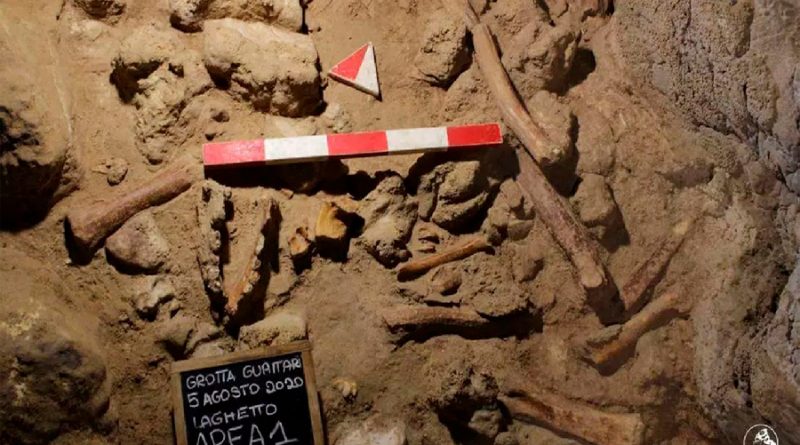 Encuentran evidencia de nueve neandertales en una cueva de Italia