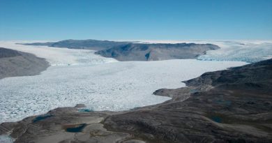 Signos de deshielo irreversible en el centro-oeste de Groenlandia