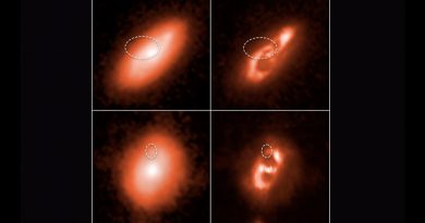 Hubble localiza el origen de cinco señales cósmicas de radio FRB