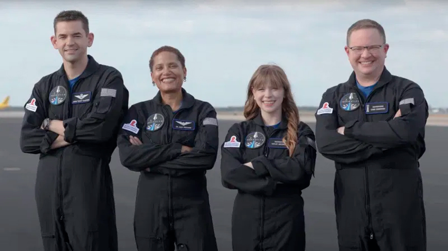 Así entrenan los astronautas de la misión de SpaceX, Inspiration4