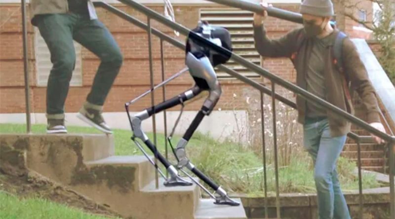 Ahora ya los robots son capaces de subir y bajar escaleras, y sin apoyo visual