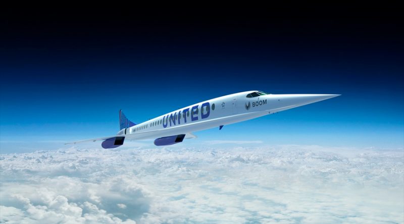 United Airlines quiere volar con aviones supersónicos