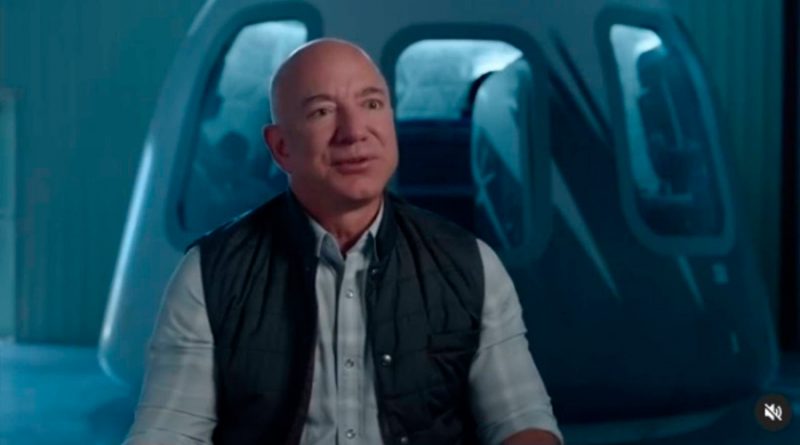 Jeff Bezos volará en el primer lanzamiento tripulado de su cohete