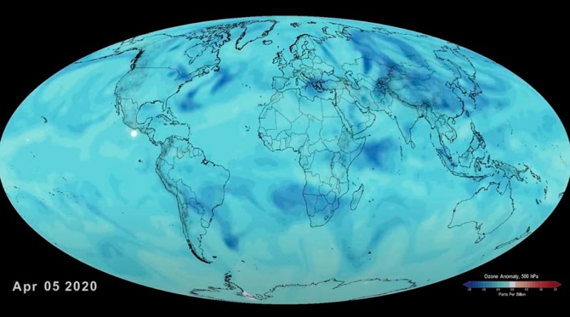 Cierres pandémicos redujeron rápidamente la polución global por ozono