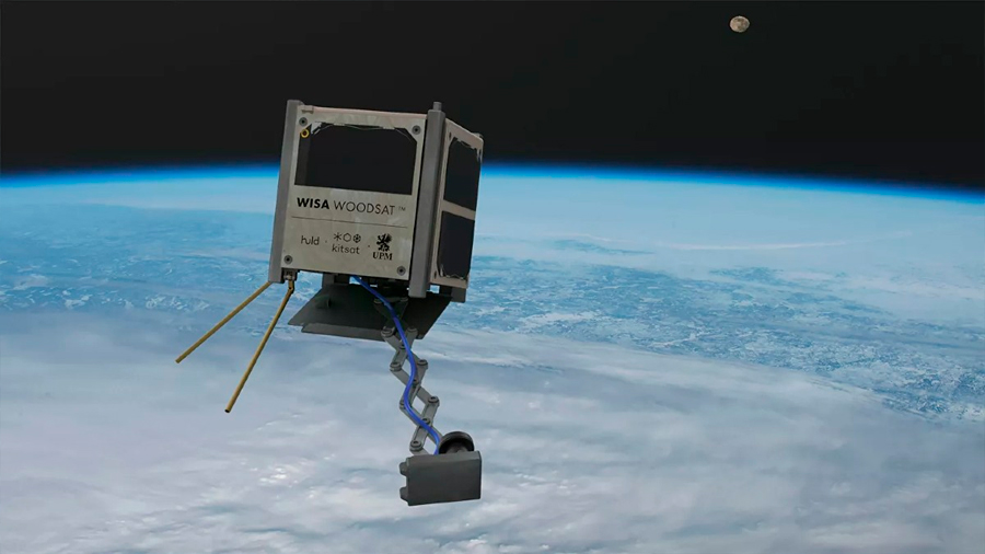 Novedoso satélite de madera podría orbitar el Espacio a finales de año