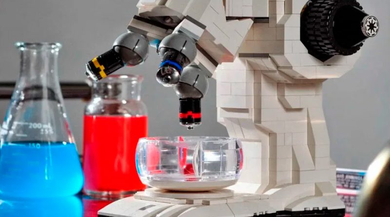 Investigadores construyen microscopio con LEGO y smartphones para niños