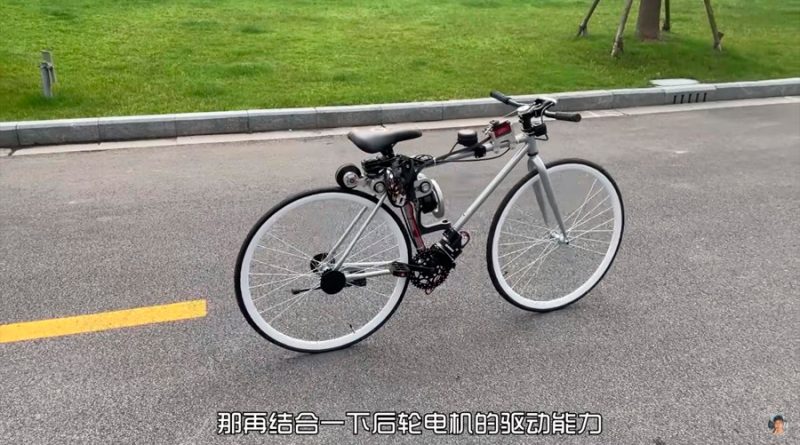 Ingeniero de Huawei presenta su bicicleta autónoma