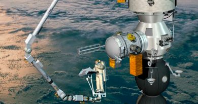 Un brazo capaz de “caminar en el espacio” será enviado a la Estación Espacial Internacional