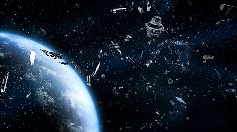 Rodean a la Tierra 9 mil toneladas de basura espacial