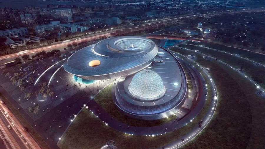 China abre el planetario más grande del mundo en Shanghái
