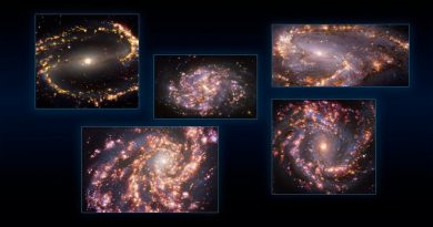 'Fuegos artificiales' galácticos arrojan luz sobre la formación de estrellas