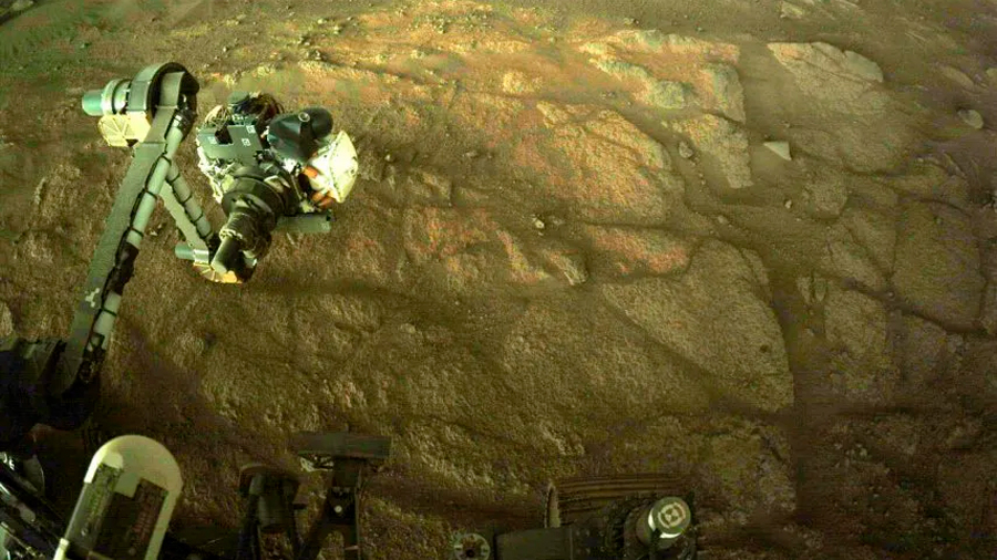 El rover Perseverance se alista para tomar las primeras muestras de rocas de Marte