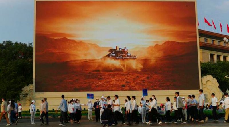 China pausa 50 días su misión en Marte por radiación electromagnética solar