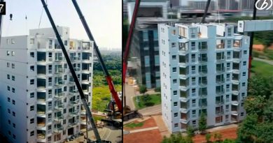 Así se construye en China un edificio de 10 pisos en poco más de 24 horas [VIDEO]