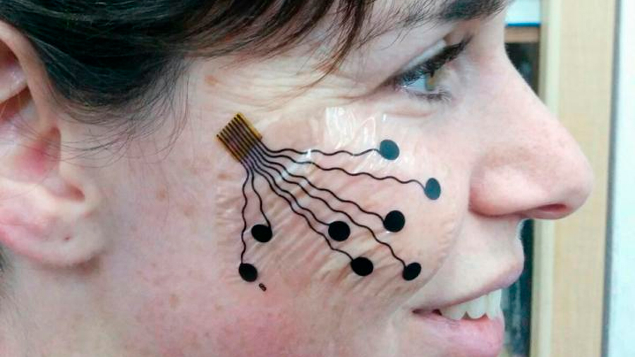 Un 'tatuaje' temporal cartografía las emociones en la cara
