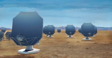 Un nuevo radiotelescopio con 263 antenas toma forma en Norteamérica