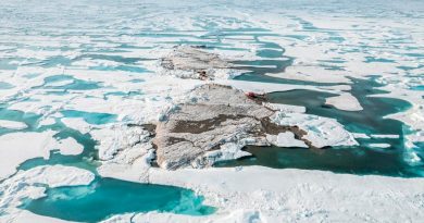 Científicos descubren una nueva isla en Groenlandia