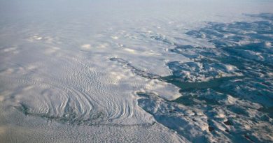 La corteza terrestre se está moviendo por la pérdida de hielo