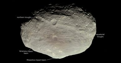 Explican los misteriosos valles de Vesta, el segundo asteroide más grande del Sistema Solar