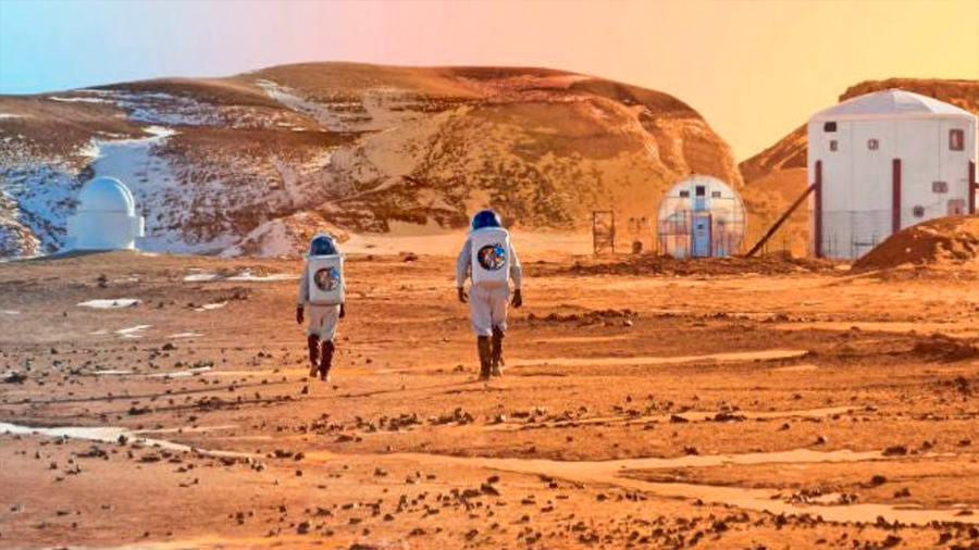 Calculan cuánto tiempo sobreviviría un humano en una misión tripulada a Marte