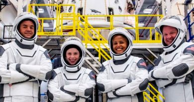 Turismo espacial: parte cápsula de SpaceX con 4 astronautas amateurs