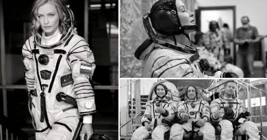"Demasiado tarde para tener miedo", dice la actriz rusa que viajará a la ISS