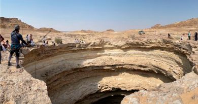 Espeleólogos descienden al llamado ‘pozo del infierno’ de 112 metros de profundidad para resolver su misterio