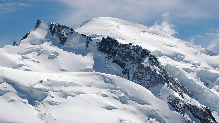 El gigante 'mermante' de los Alpes: cómo el Mont Blanc pierde 21 centímetros cada año