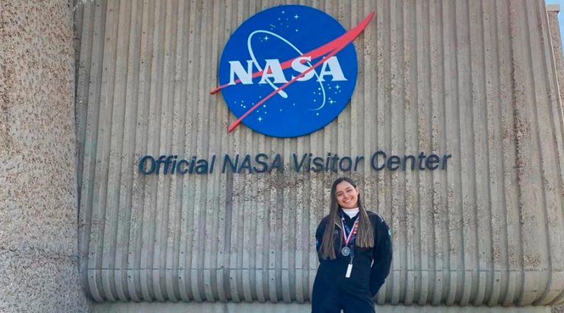 Lizbeth Ung Campillo, estudiante mexicana del TecNM recibió medalla de la NASA