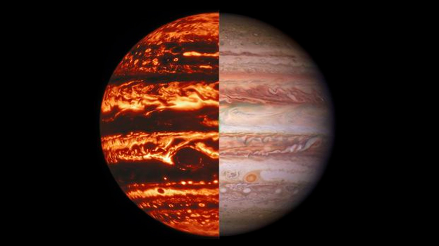 Presentan la primera “imagen” en 3D de la atmósfera de Júpiter