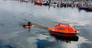 Diseñan una embarcación para salvar la vida de marineros en alta mar