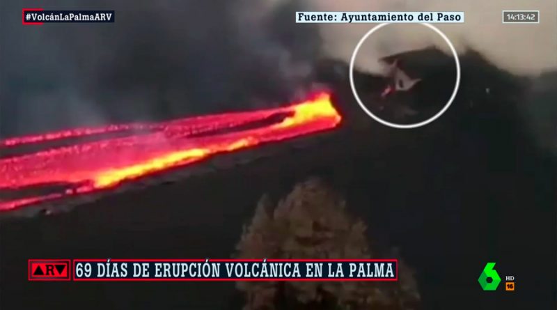 Volcán La Palma: su nuevo centro de emisión nace justo bajo una casa