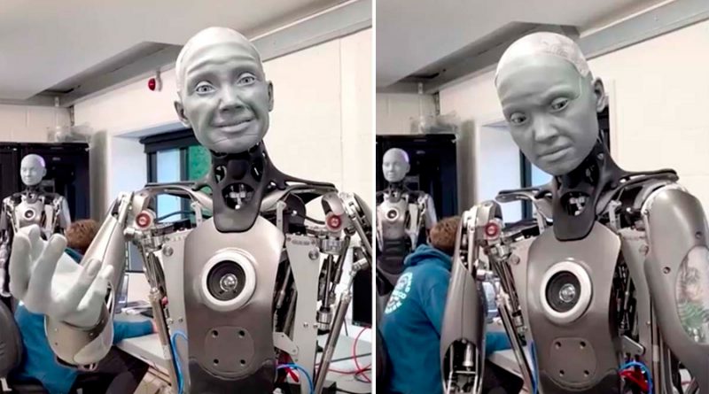 “Ameca”, el robot que al imitar los gestos humanos lo hace como cualquier persona