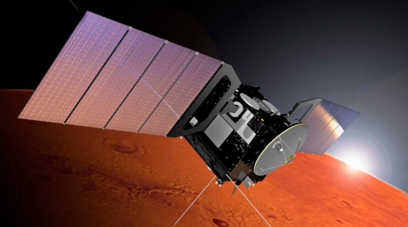 Prueban en Marte un nuevo sistema de comunicación entre naves espaciales