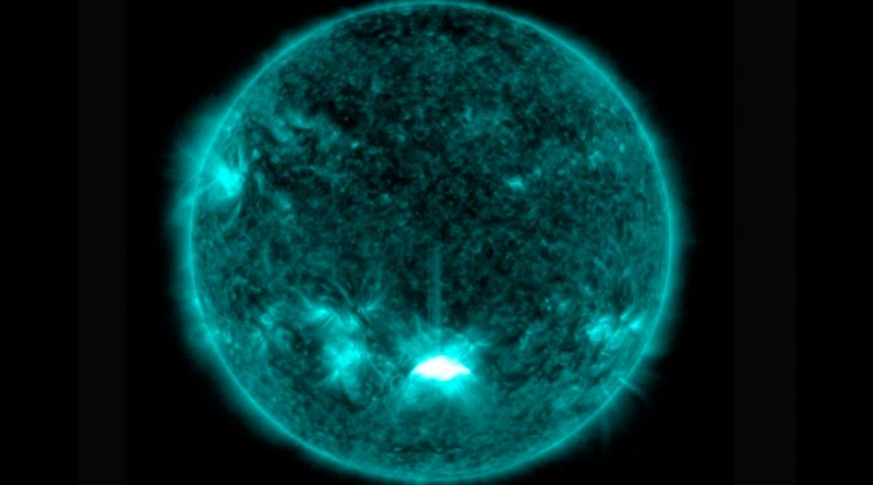 Enorme estallido en estrella similar al Sol da pistas de lo que puede suceder en la Tierra