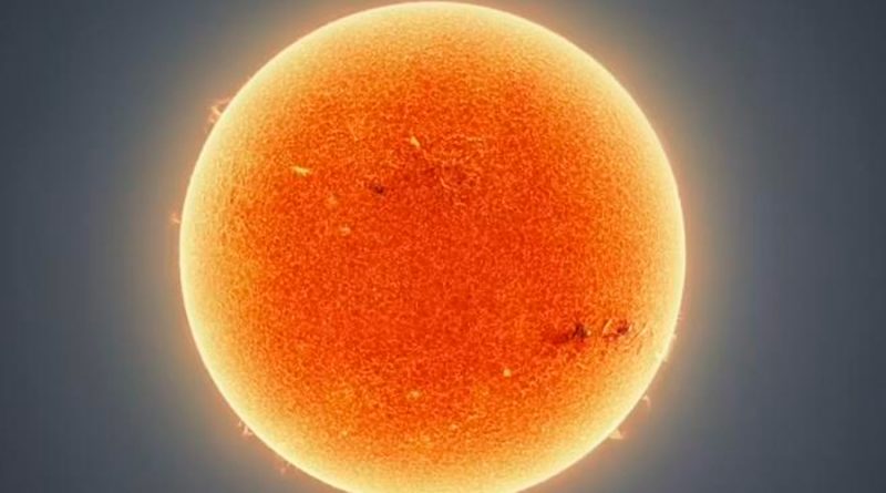Publican la foto más nítida del Sol a partir de 150 mil imágenes