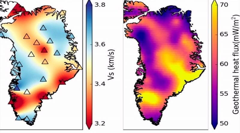 El ruido de la Tierra muestra qué hay bajo el hielo de Groenlandia