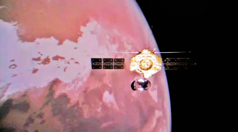 La misión china Tianwen-1 envía nuevas imágenes desde Marte