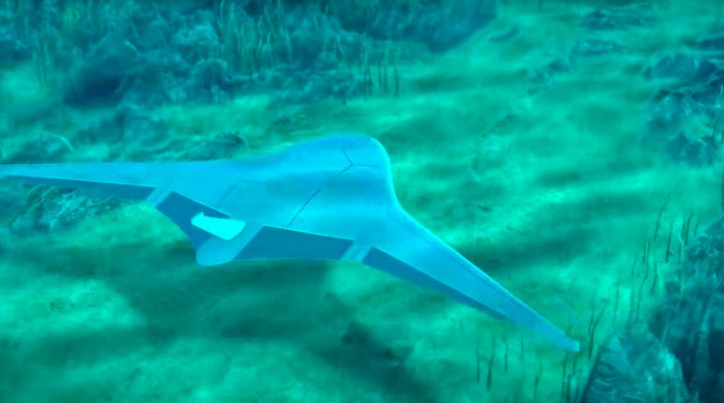 Diseñan un dron mantarraya para explorar los océanos