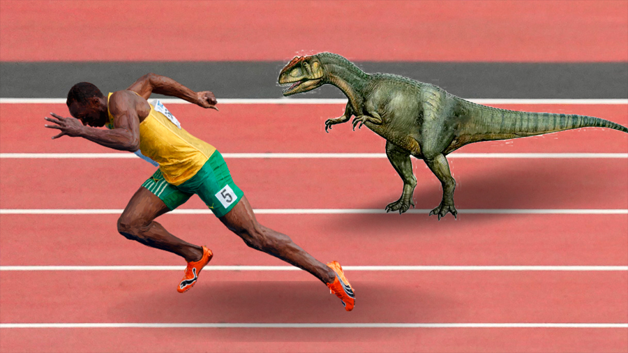 Estudio señala que algunos dinosaurios eran tan rápidos como Usain Bolt