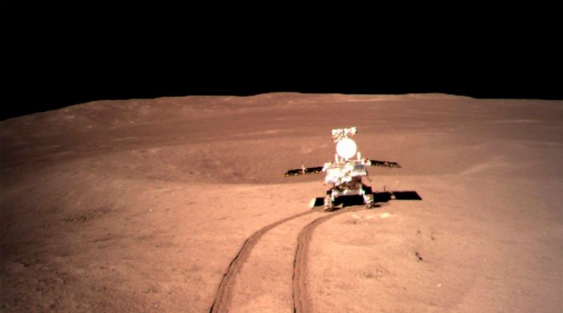 El rover chino encuentra terreno pegajoso en la cara oculta de la Luna
