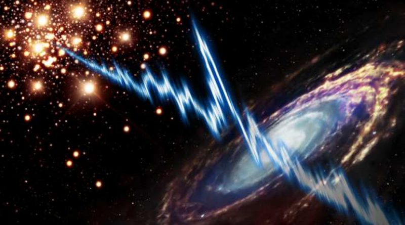 Inesperada procedencia de unas misteriosas ondas de radio cósmicas