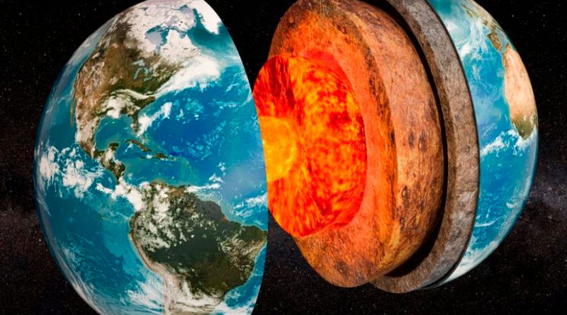 Estudio afirma que el interior de la Tierra se está enfriando más rápido